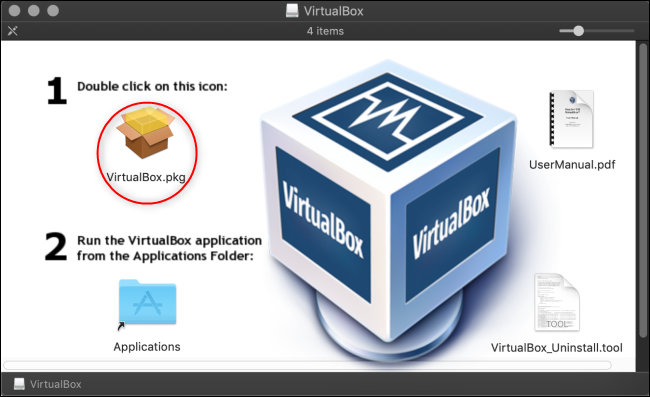 Процесс установки VirtualBox