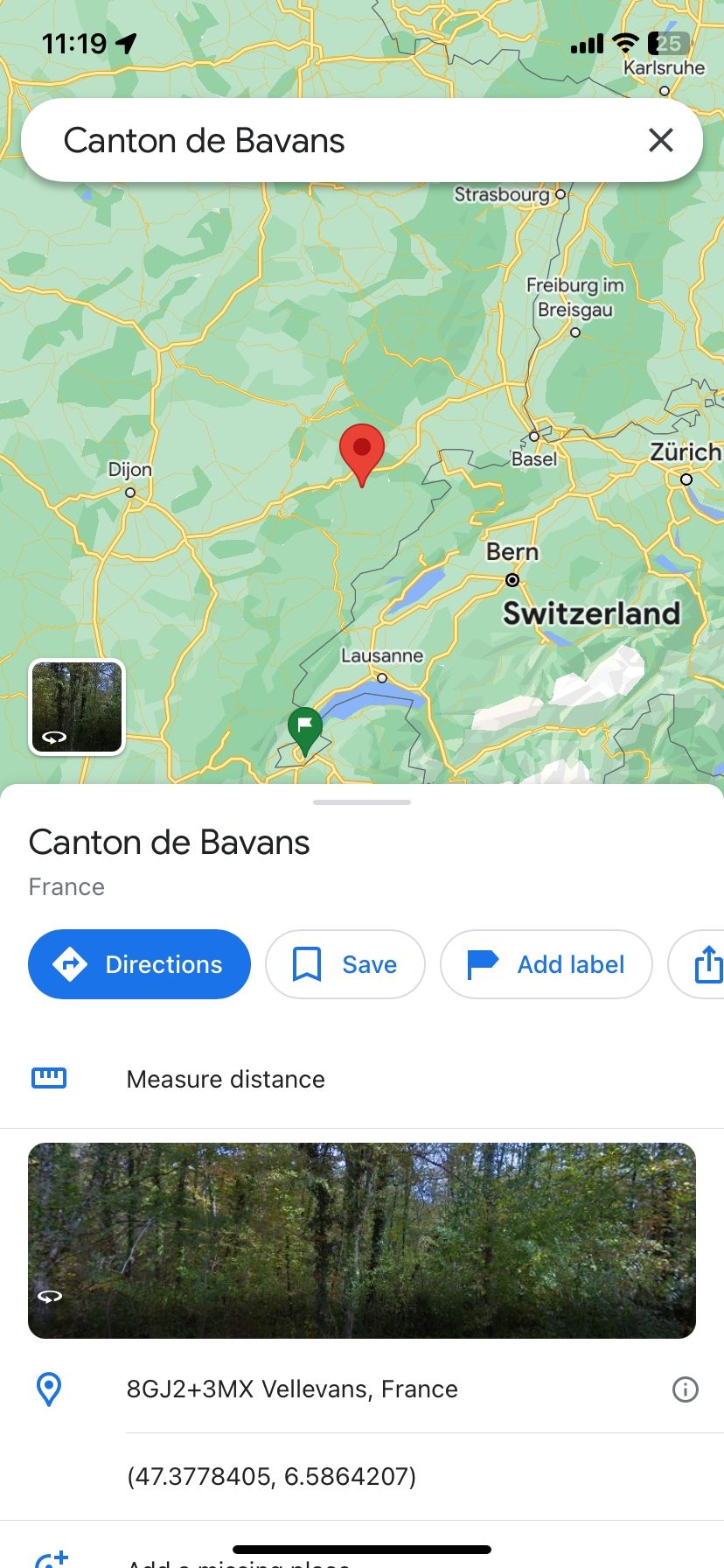 Установка метки в Google Maps на iOS