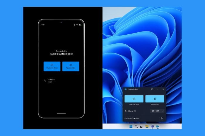 Android как веб‑камера в Windows 11