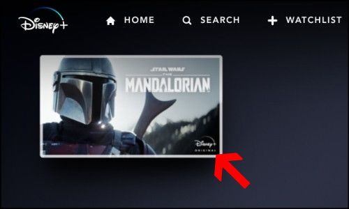 Выбор шоу в Списке просмотра