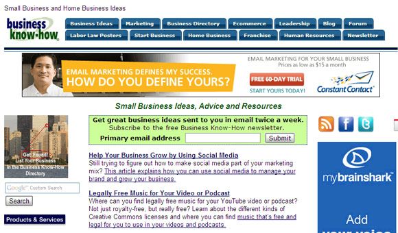 инструменты и рабочие листы для старта бизнеса на Business Knowhow