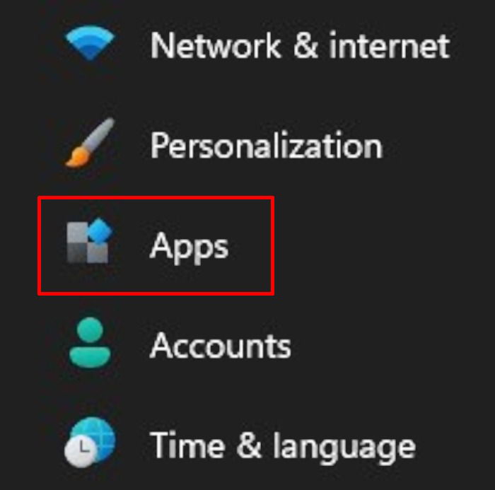 Windows Settings Apps