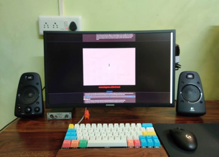 Правильно настроенная резкость на мониторе: четкий, но естественный вид