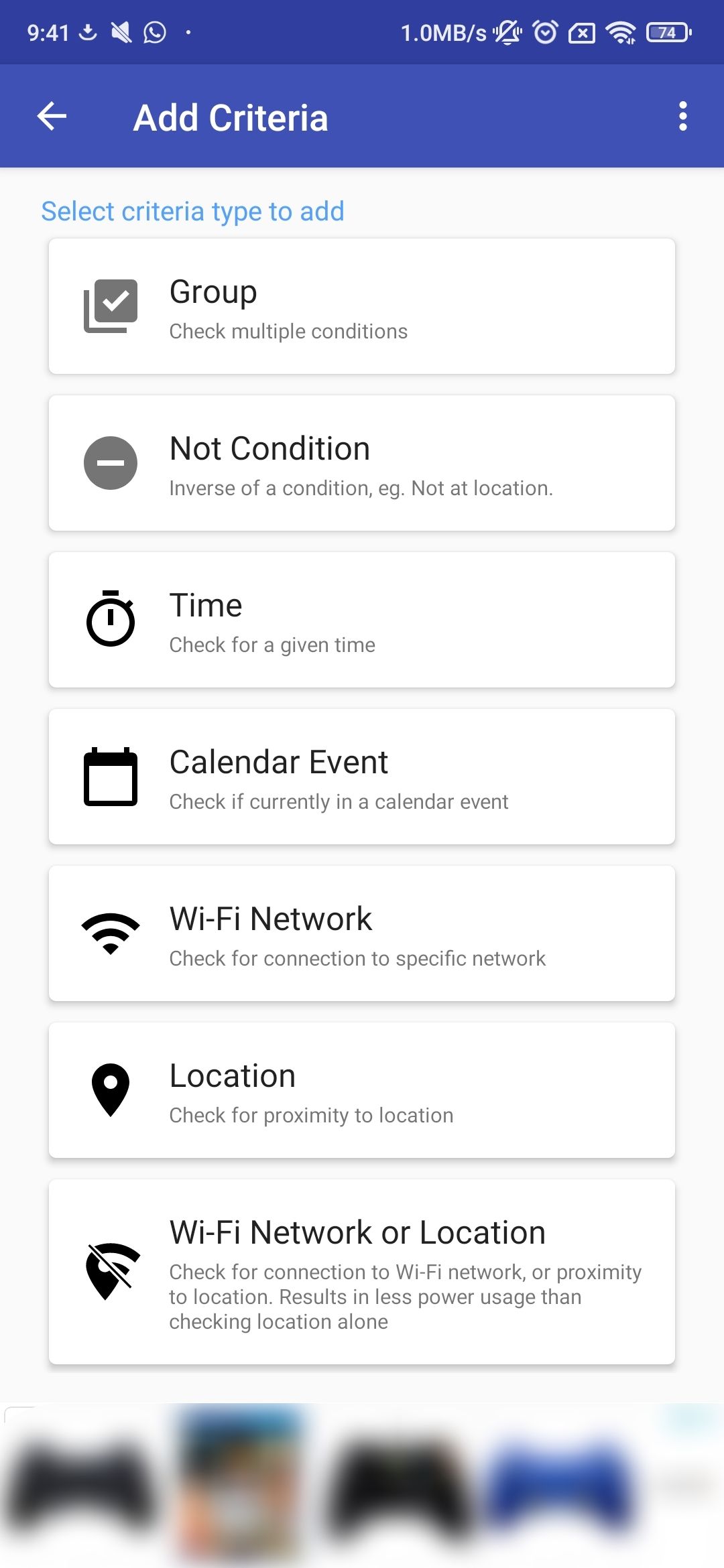 Настройка активации профиля в Auto Do Not Disturb
