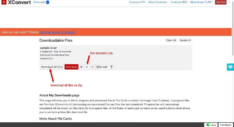 Извлечение через XConvert