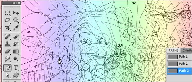 Освойте инструмент Pen в Photoshop