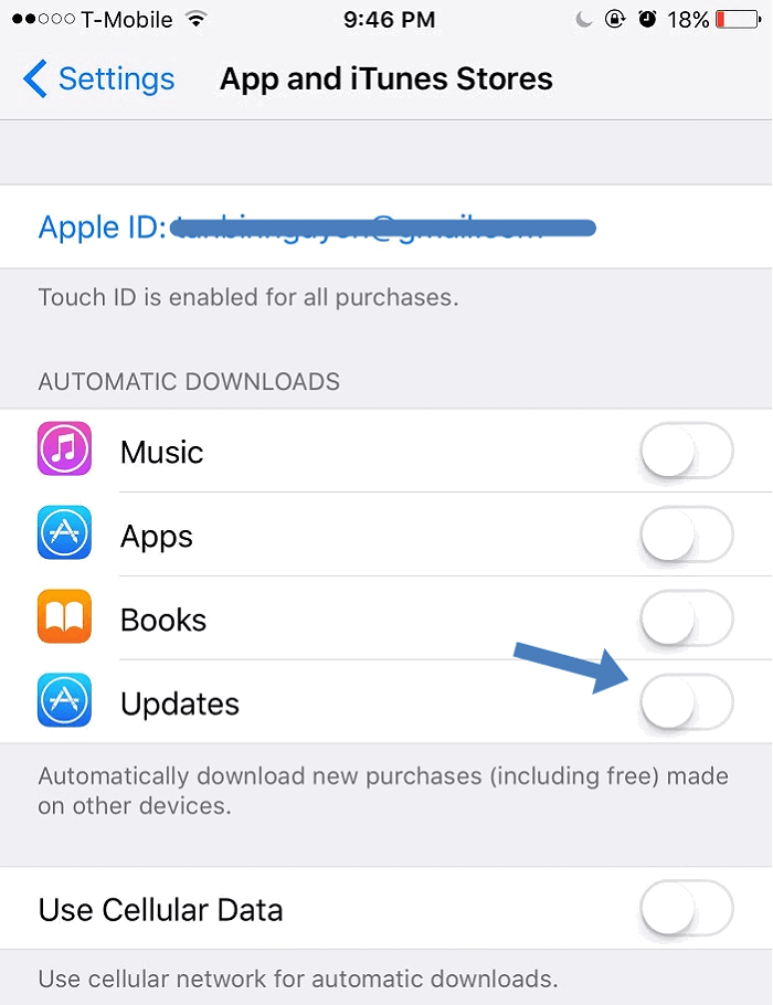 Настройки автоматических загрузок