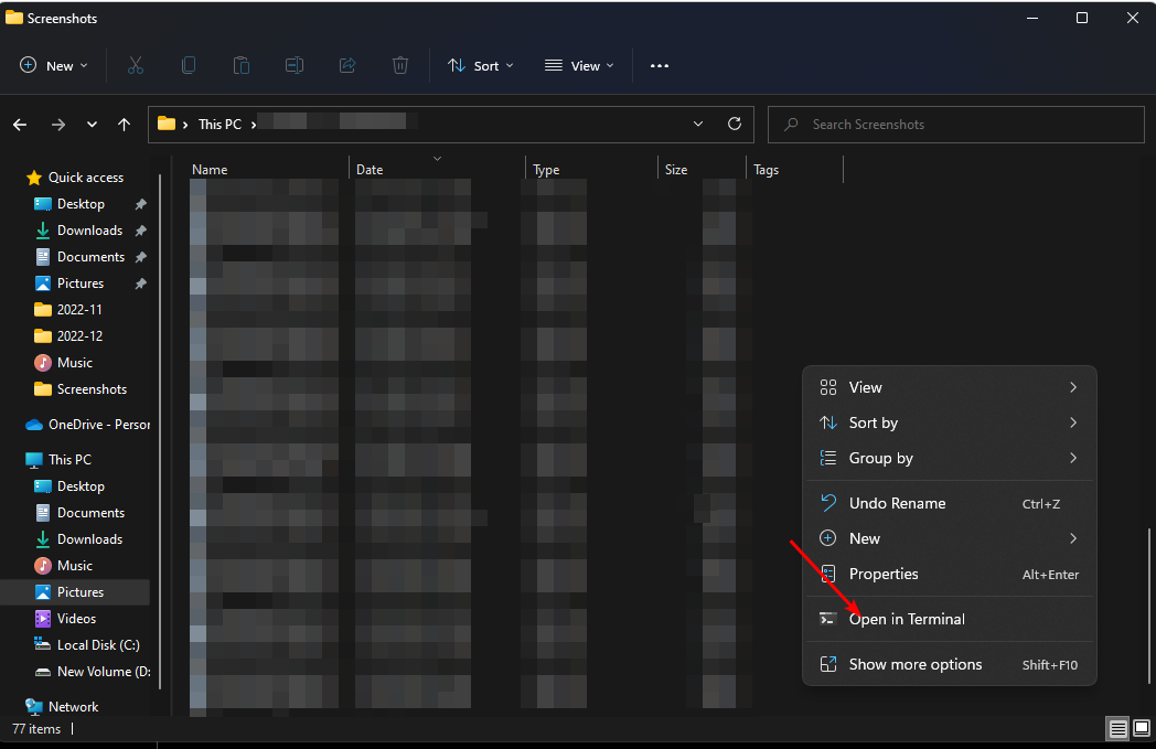 Изображение: терминал Windows с выводом команд DIR и DEL