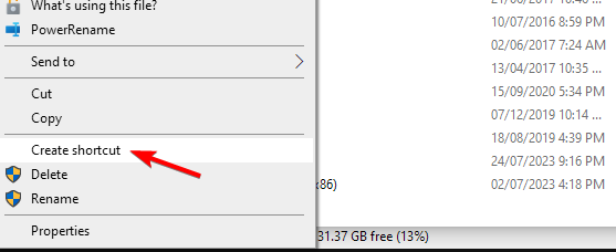 Папка установки Office с исполняемыми файлами