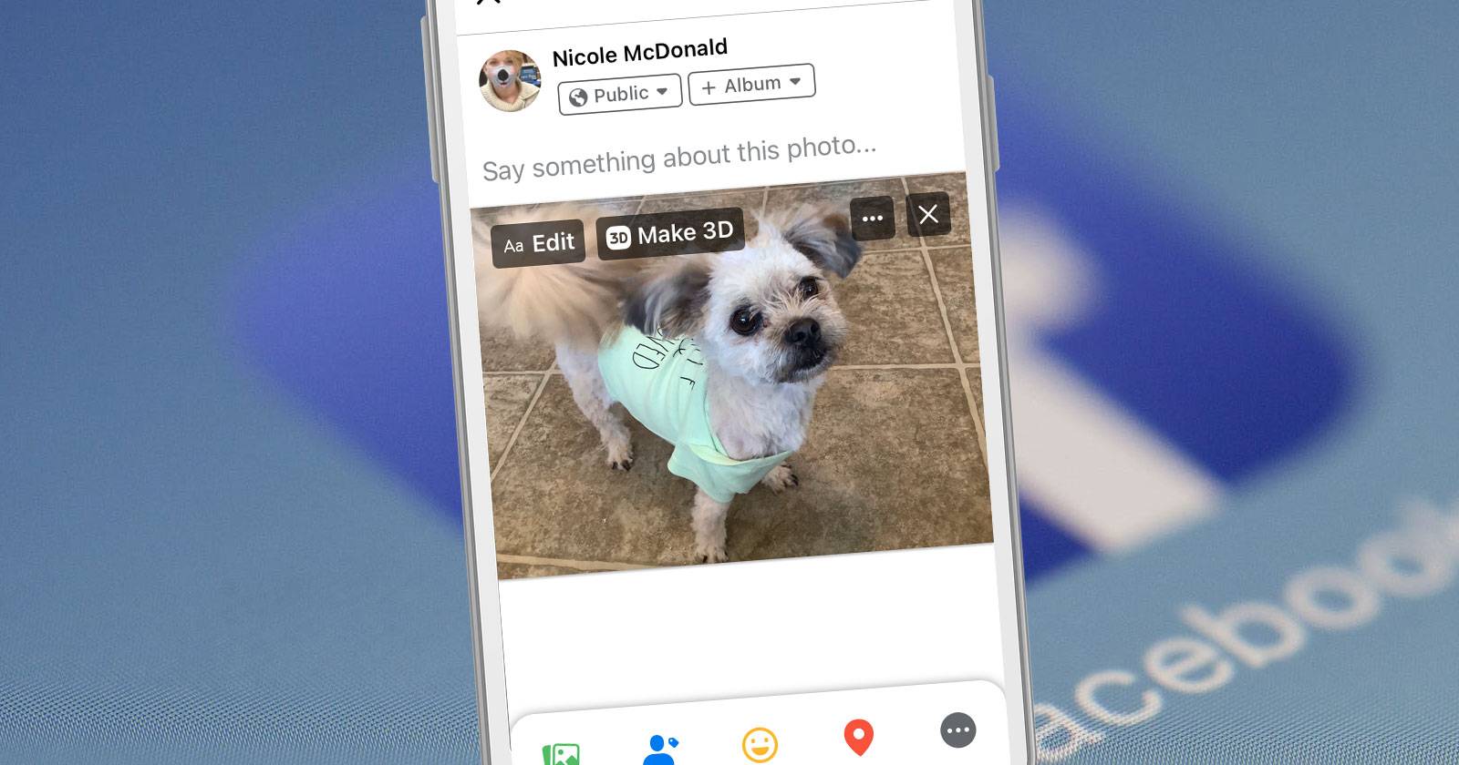 3D‑фото в Facebook: как создать и советы
