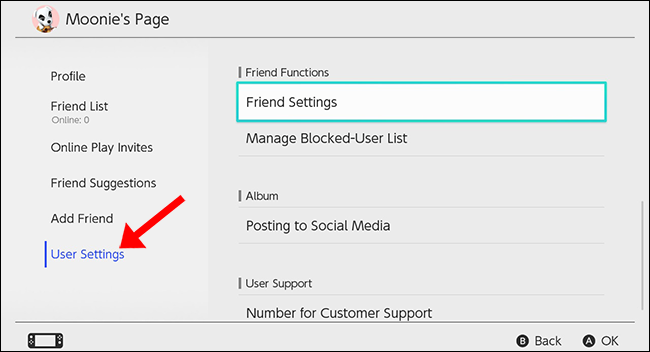 Экран управления настройками пользователя с опциями изменения и удаления связей