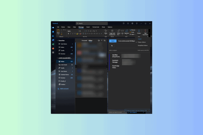 Подпись в Outlook: шаблон и настройка