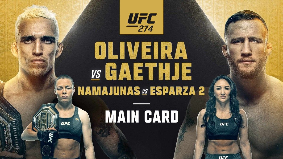 Как смотреть UFC 274 в прямом эфире