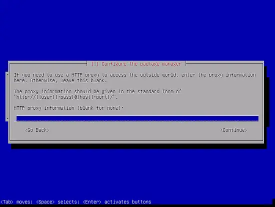Поле для HTTP-прокси, оставьте пустым при отсутствии прокси