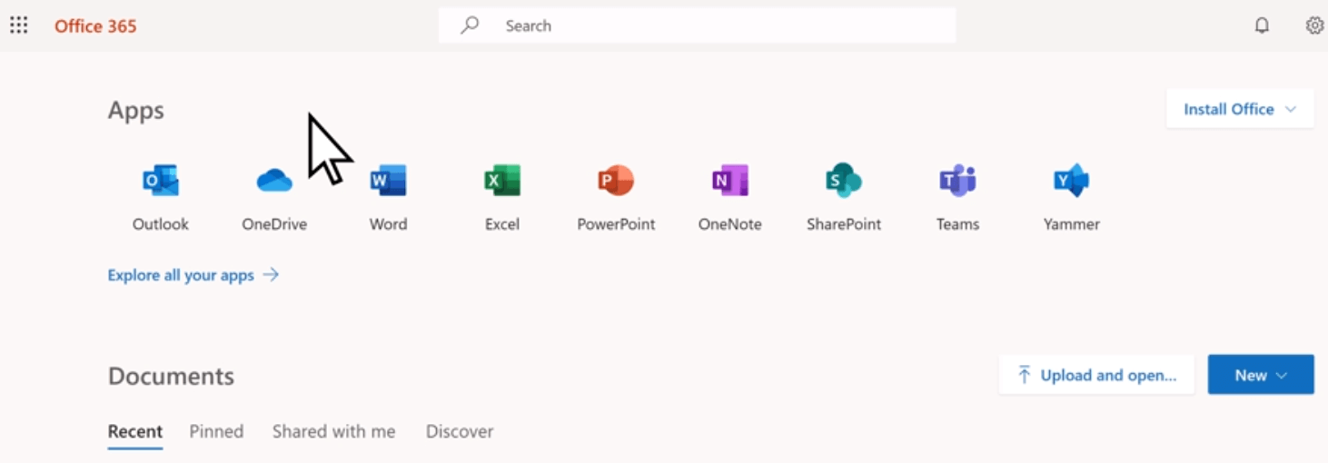 Загрузка и хранение файлов в OneDrive