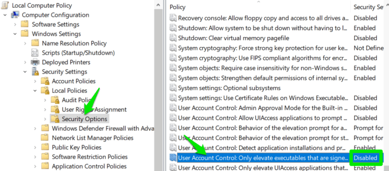 Disable Signature Check Gpe