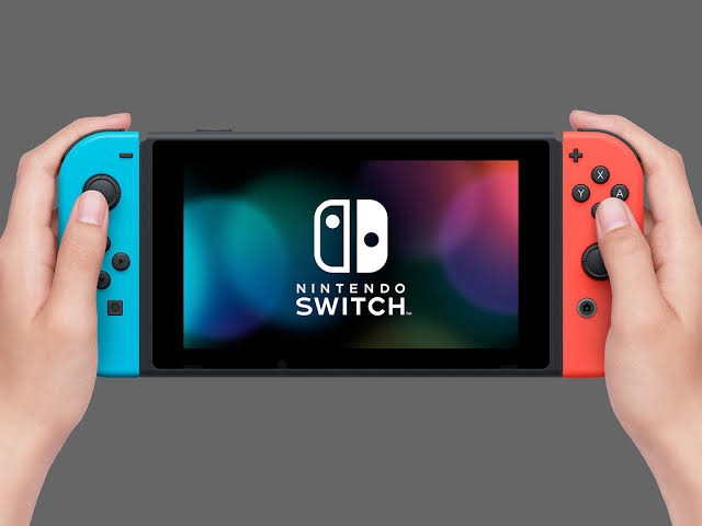 Nintendo Switch на док-станции подключён к телевизору Vizio