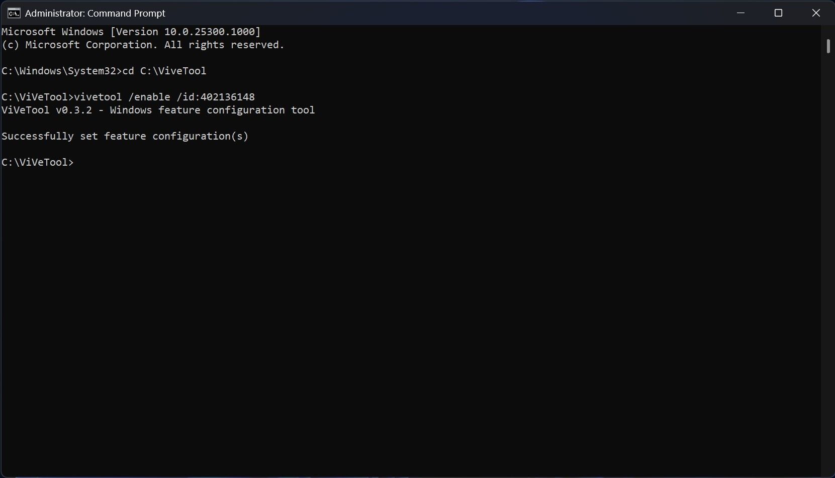 Включить Emoji 15 на Windows 11 через ViVeTool