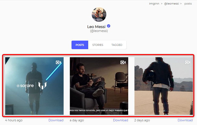 Просмотр или клик по посту