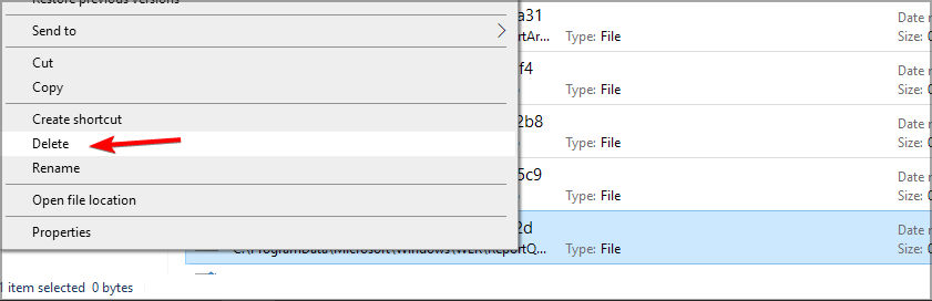 Результаты поиска пустых папок — выделение и удаление