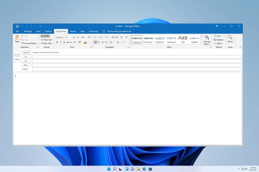 Как избежать случайной отправки писем в Outlook