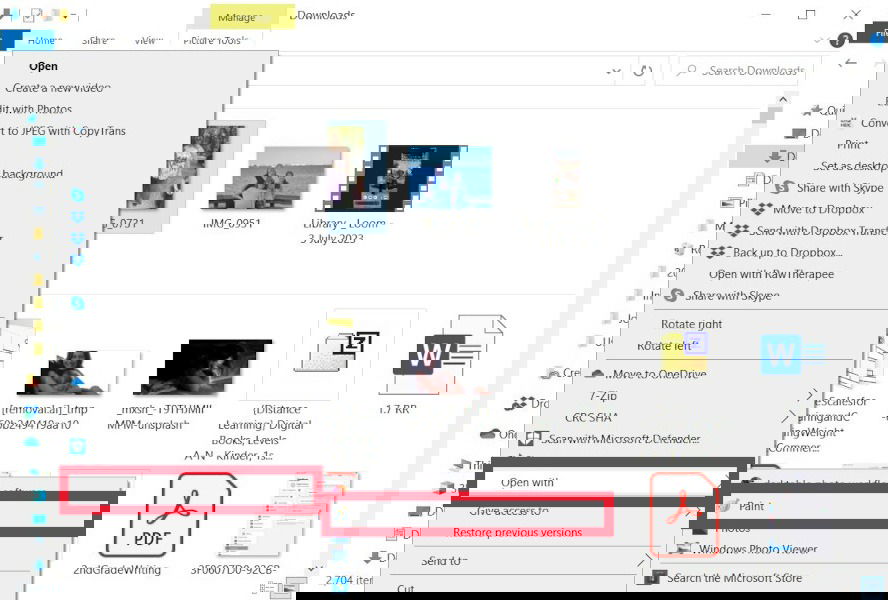 Открытие HEIC в Paint