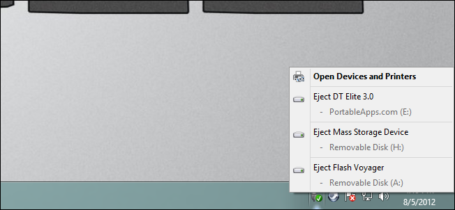 Безопасное извлечение устройства в Windows