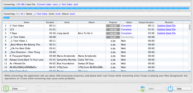 Скриншот AppleMacSoft DRM Converter для Mac