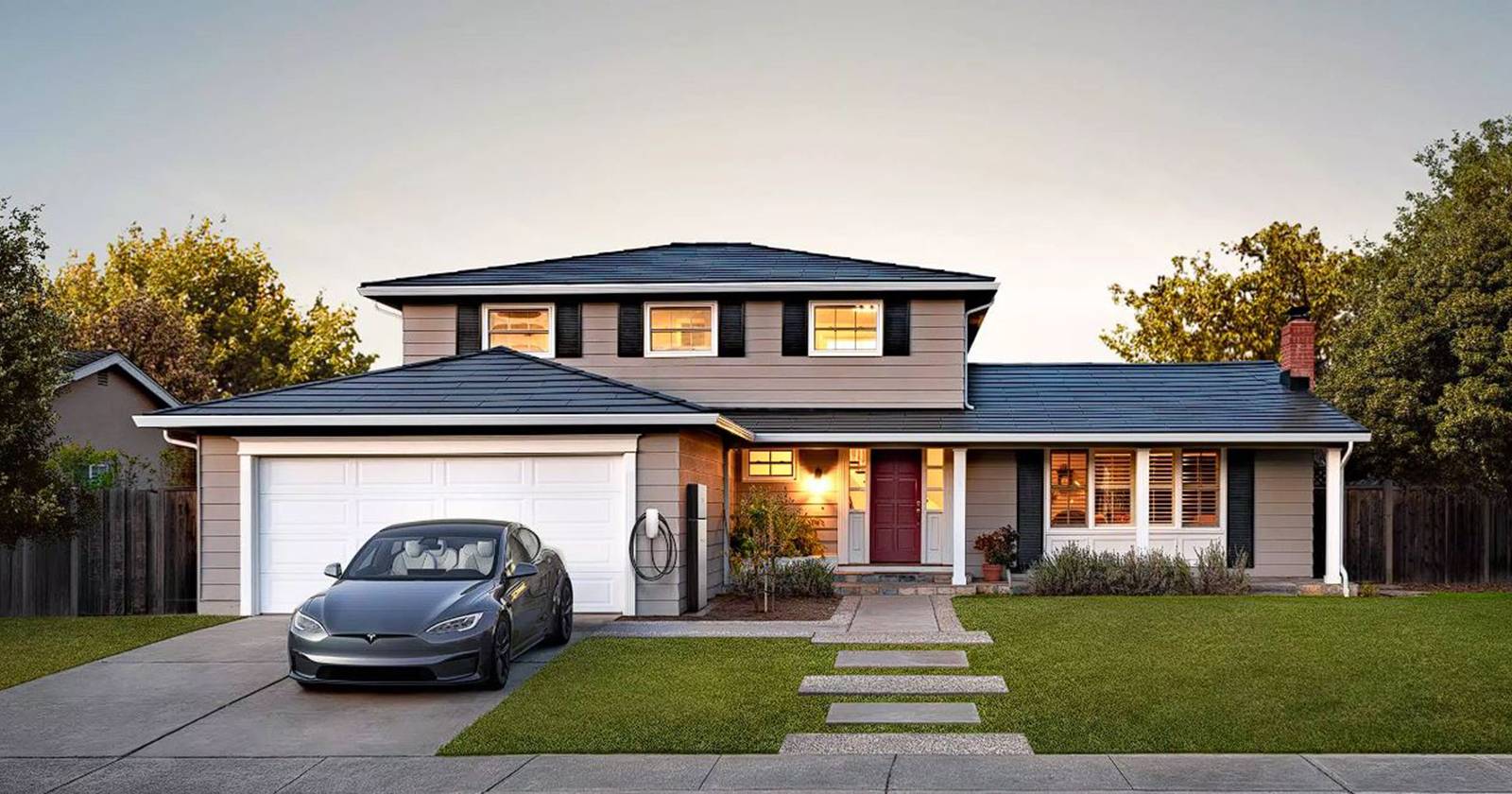 Зарядка Tesla от солнца через Charge on Solar