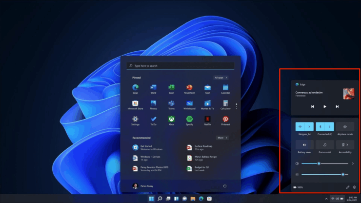 Настройка Центра уведомлений Windows 11