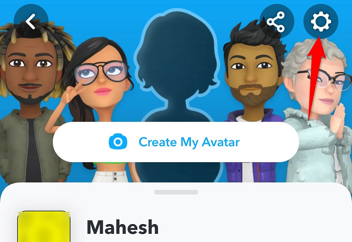 Выберите «Настройки».