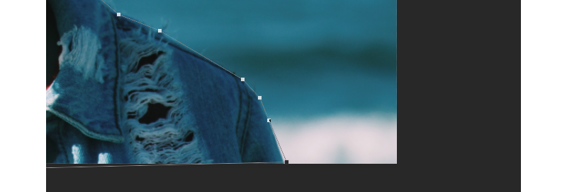 Вырезание и маскировка объекта для двойной экспозиции