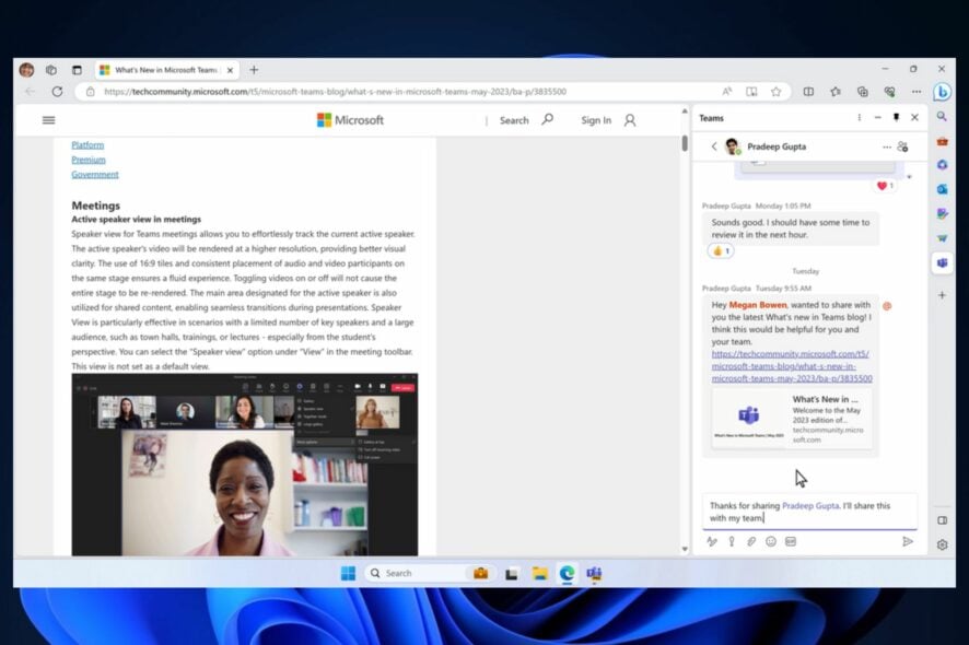 Чат Teams в Microsoft Edge: как включить и использовать