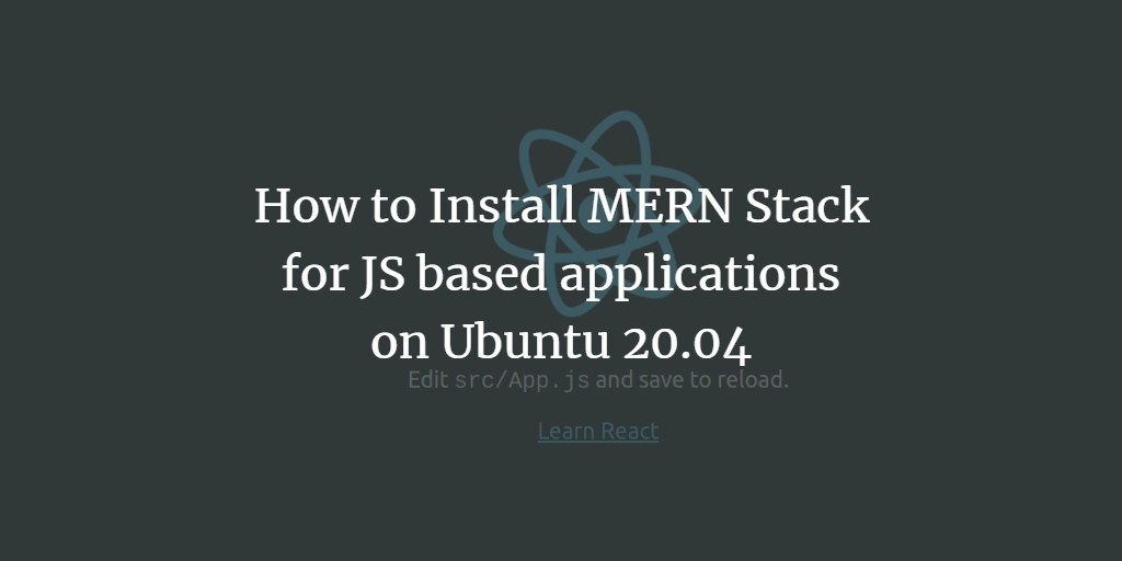 Установка стека MERN на Ubuntu 20.04