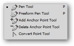 Панель подинструментов Pen