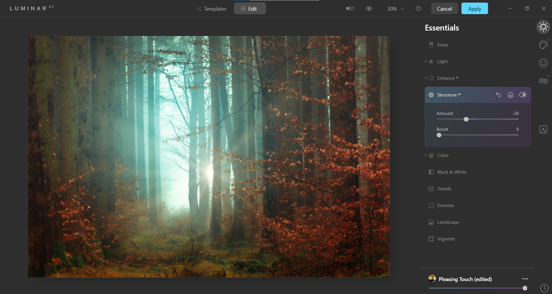 Structure AI отрицательное значение