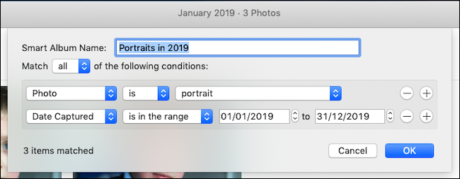 Пример альбома с портретами за период