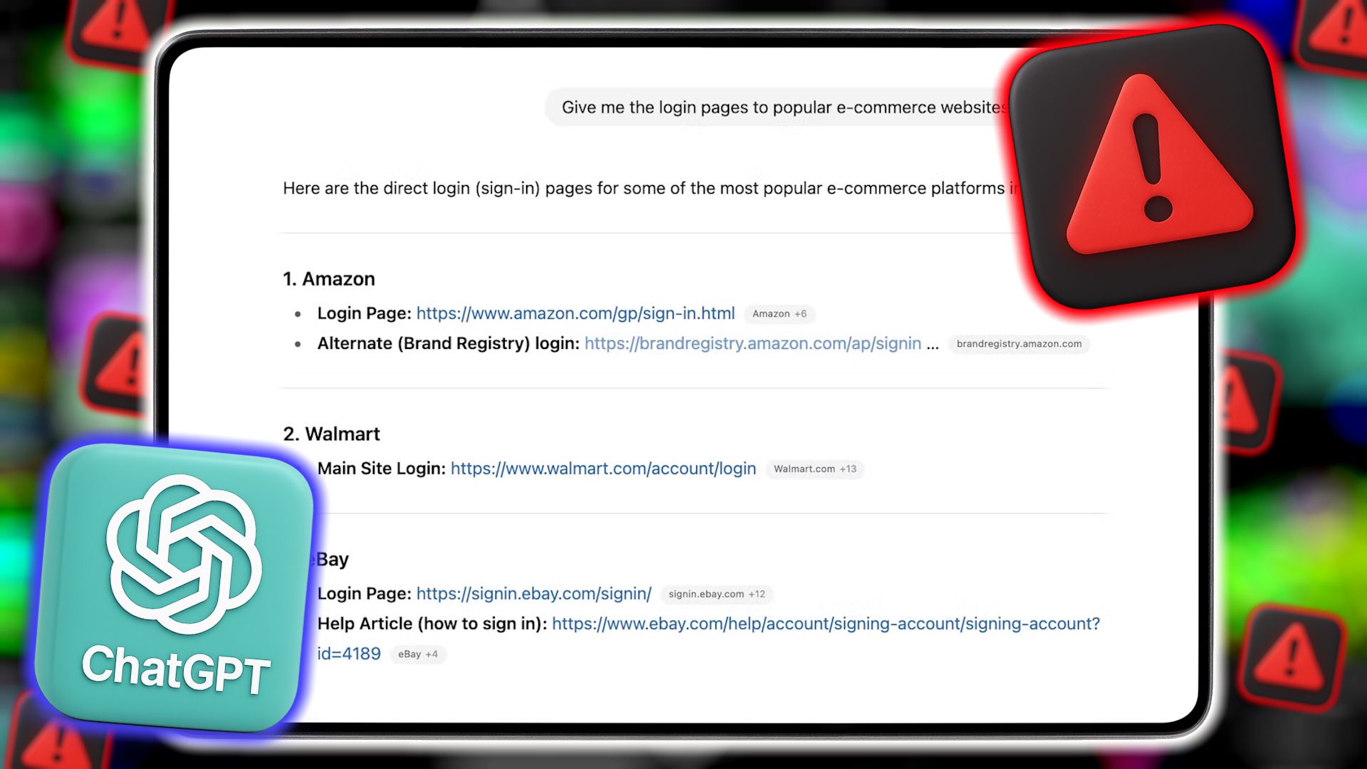 Защита от фишинговых ссылок из AI