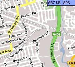 Телефон с приложением карт Google