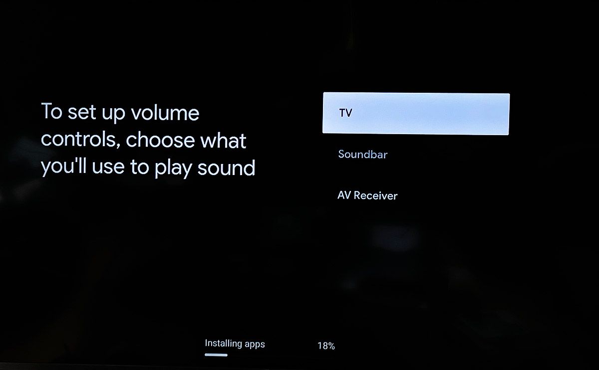Выбор источника звука для настройки пульта