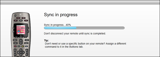 Процесс синхронизации изменений с пультом