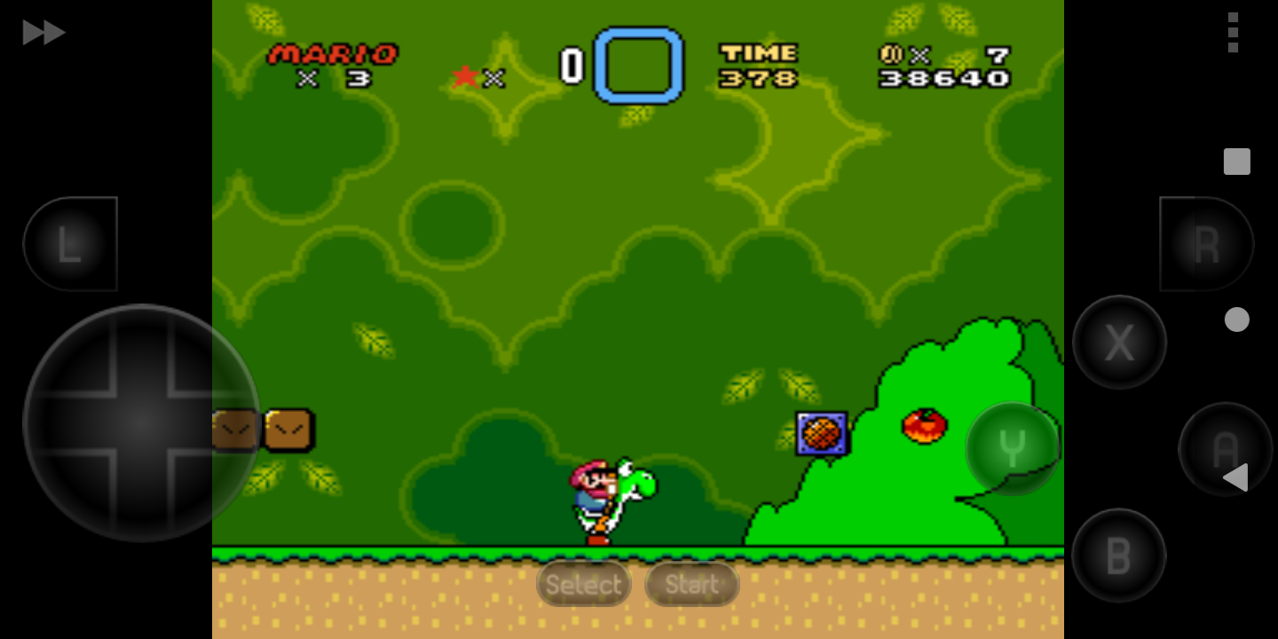 Super Mario World запущен на SNES9x
