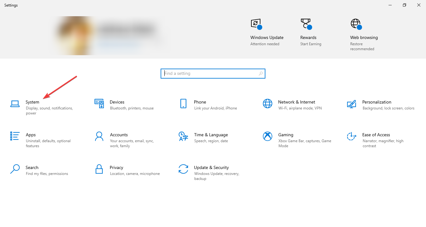 Параметры восстановления и перезапуск в Windows