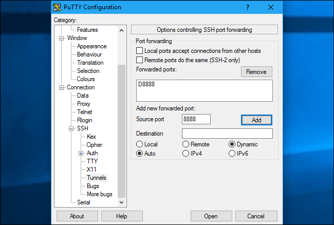 Настройка прокси в Firefox для использования SOCKS‑туннеля