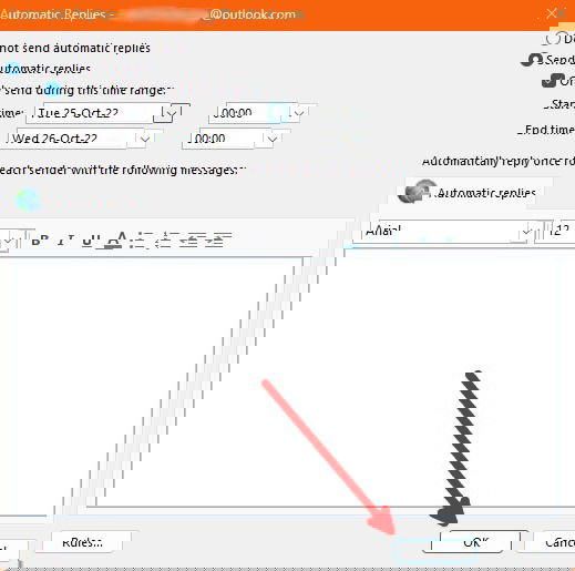 Подтверждение автоответов в Windows