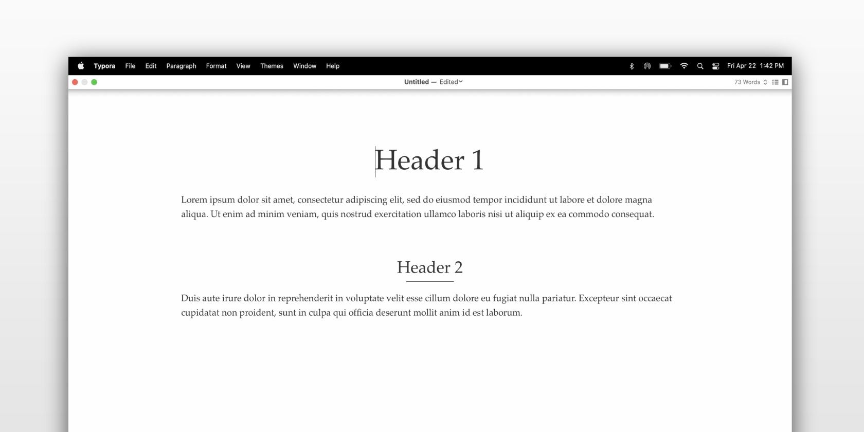 Стоит ли менять тему в Typora?