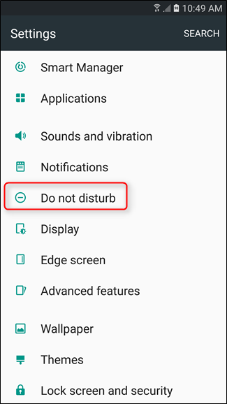 Samsung — включение по расписанию