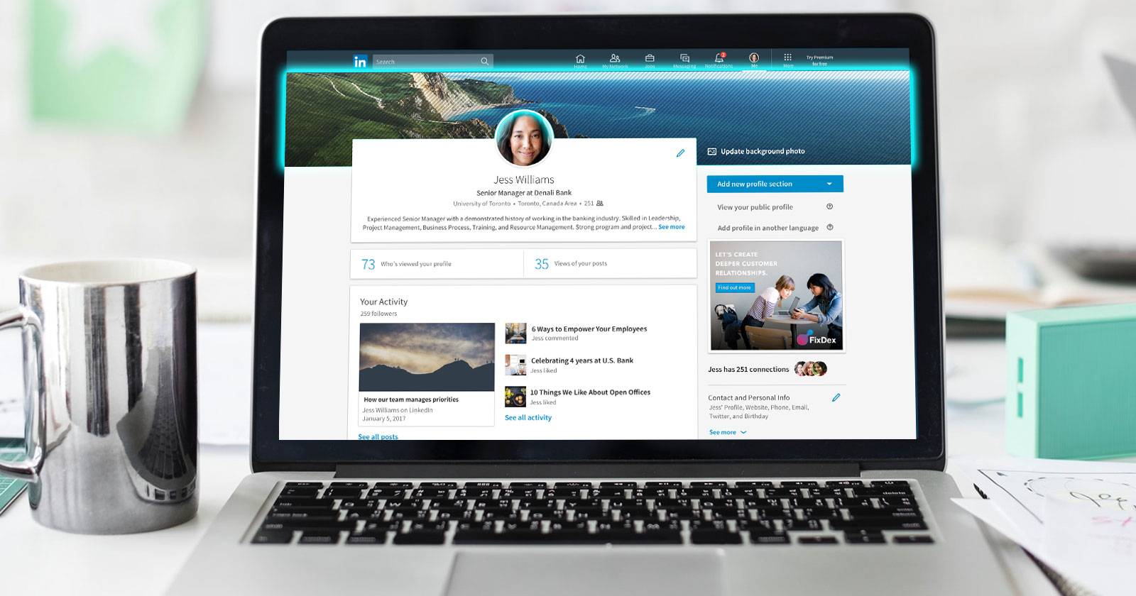 Лучший фон для LinkedIn — руководство