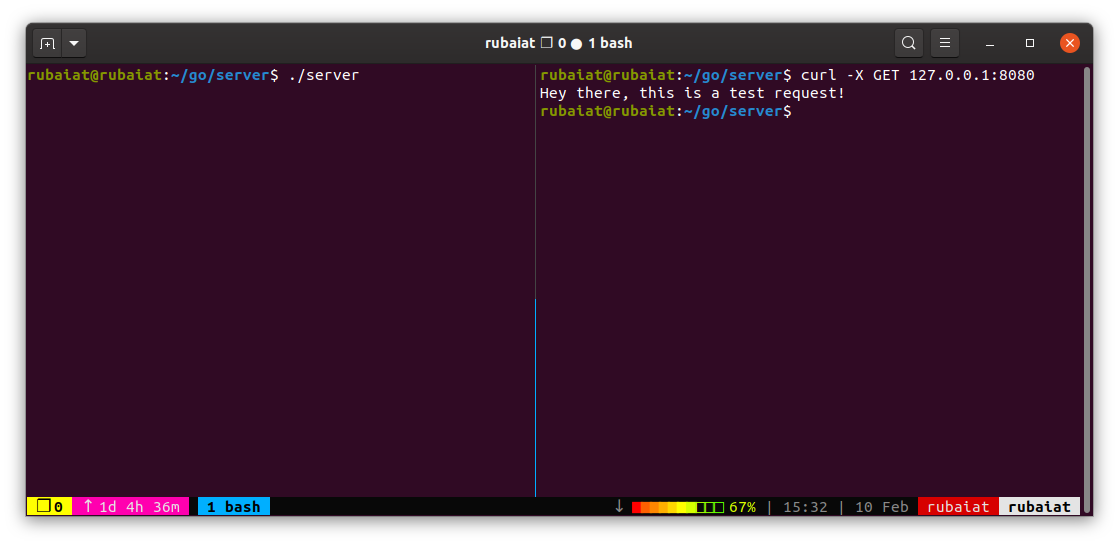 demonstration server for wireshark packet analysis