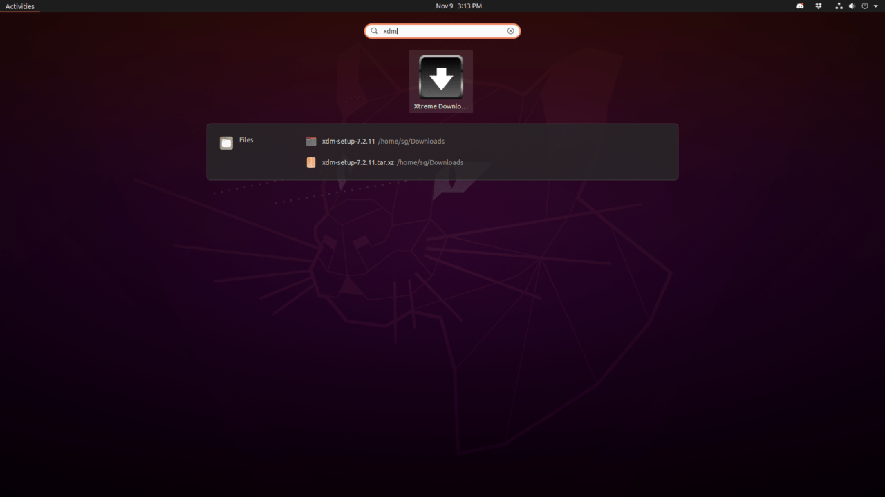 XDM installé avec succès
